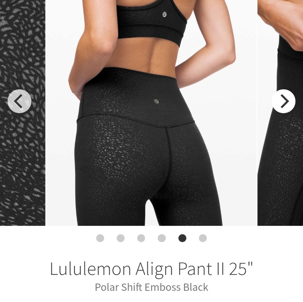 Lululemon Align Pant II 25" - Picture 3 of 7